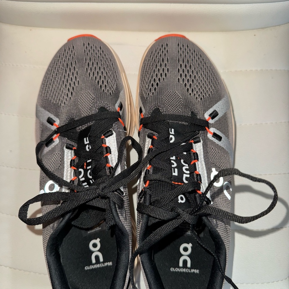 On Running women’s Gray and Black Shoes - Picture 3 of 3